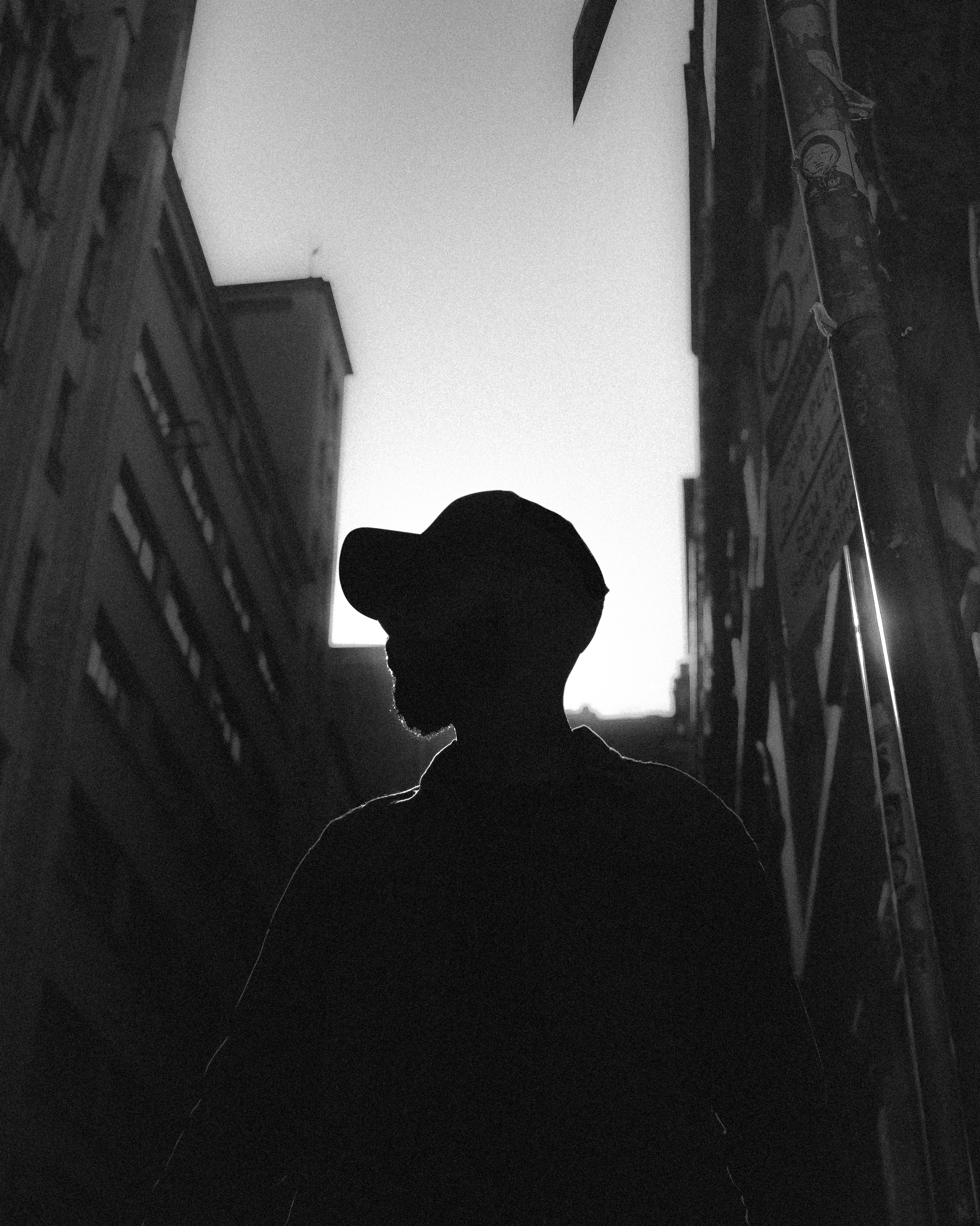 Streetwear editorial portrait for the Reverent campaign